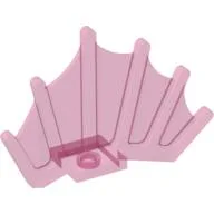 Animal Body Part, Dinosaur, Back Sail 8 x 2 x 5 / Trans-Dark Pink