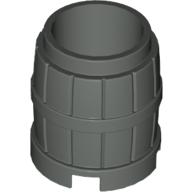 Lego Barrel 2 x 2 x 2 / Dark Gray