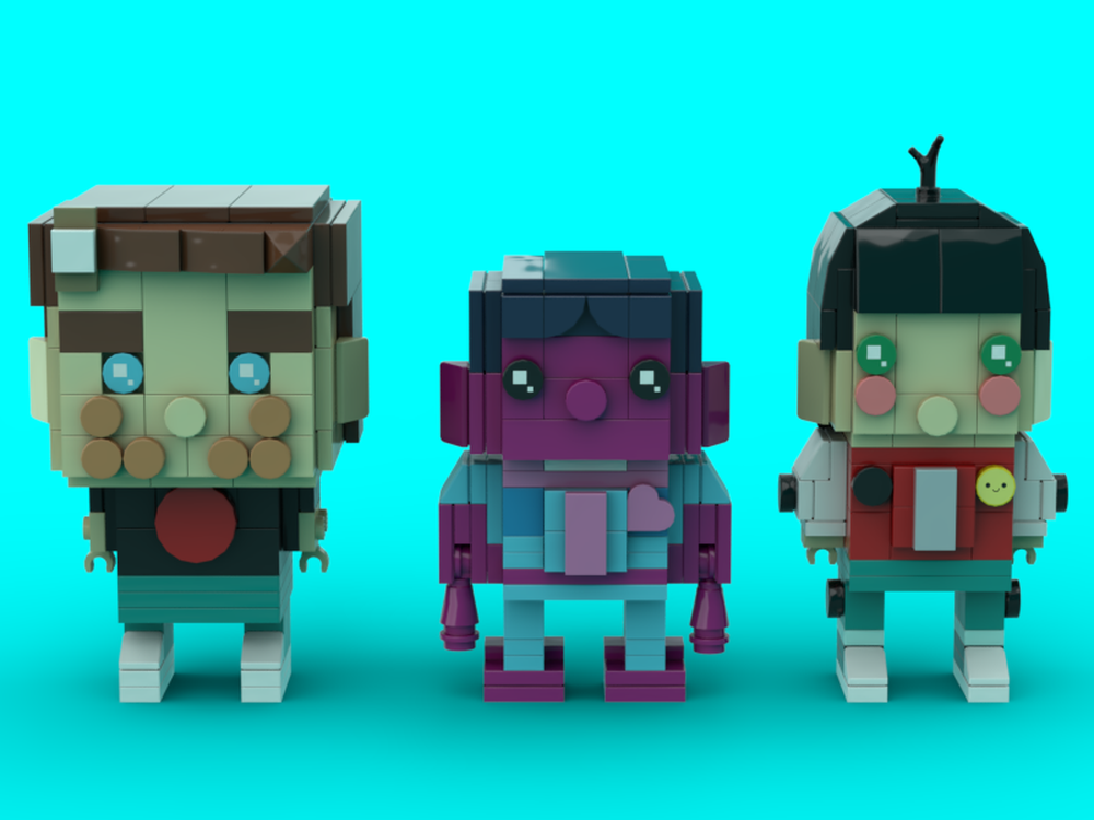 Lego Disrespectoids Brickheadz Set 2