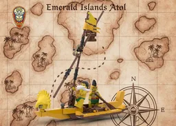 🌊 ISLANDER REGATTA COLLECTION - The Ultimate Lagoon Race! - YELLOW TEAM CANOE - Scouts from the higher cliffs