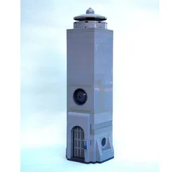 Sci-Fi Tower Background Building
