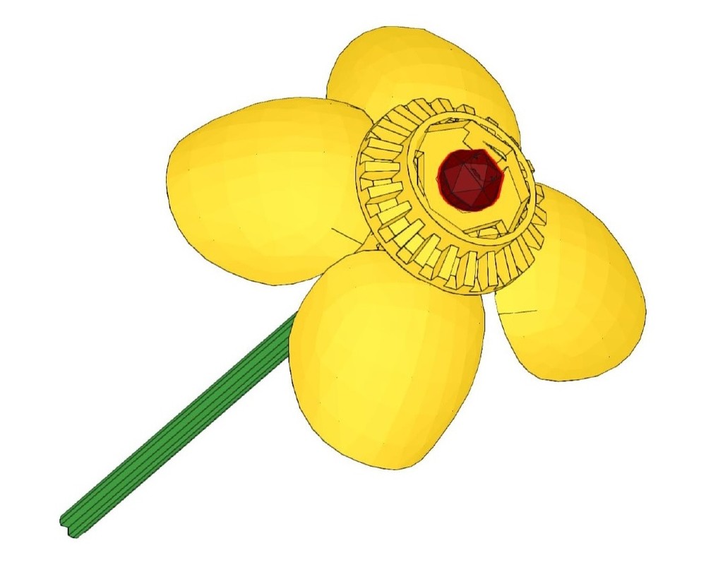 Lego One Flower, Three Colors