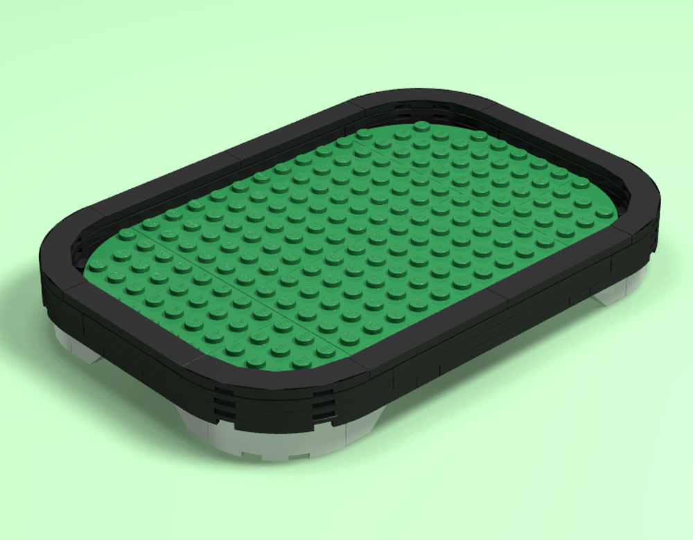 Lego Black Bonsai pot with reinforced bottom