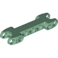 Technic Axle and Pin Connector 2 x 7 with Two Ball Joint Sockets / Sand Green