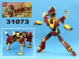 Transformer Buffalo/Bull from set 31073
