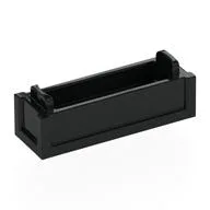 Box / Crate 1 x 3 / Black
