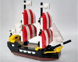 Mini Barracuda Pirate Ship