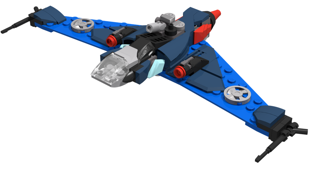 Lego Micro Scale Neo-Classic Spaceship