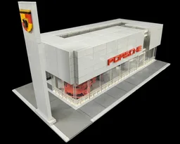 Modular Porsche Dealership and Garage