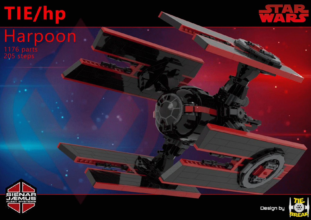 Lego TIE Harpoon (TIE/hp-fo)