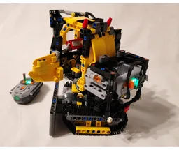Excavator Motorized 42121 Modifications