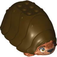 Lego Animal, Armadillo (TukTuk) / Dark Orange