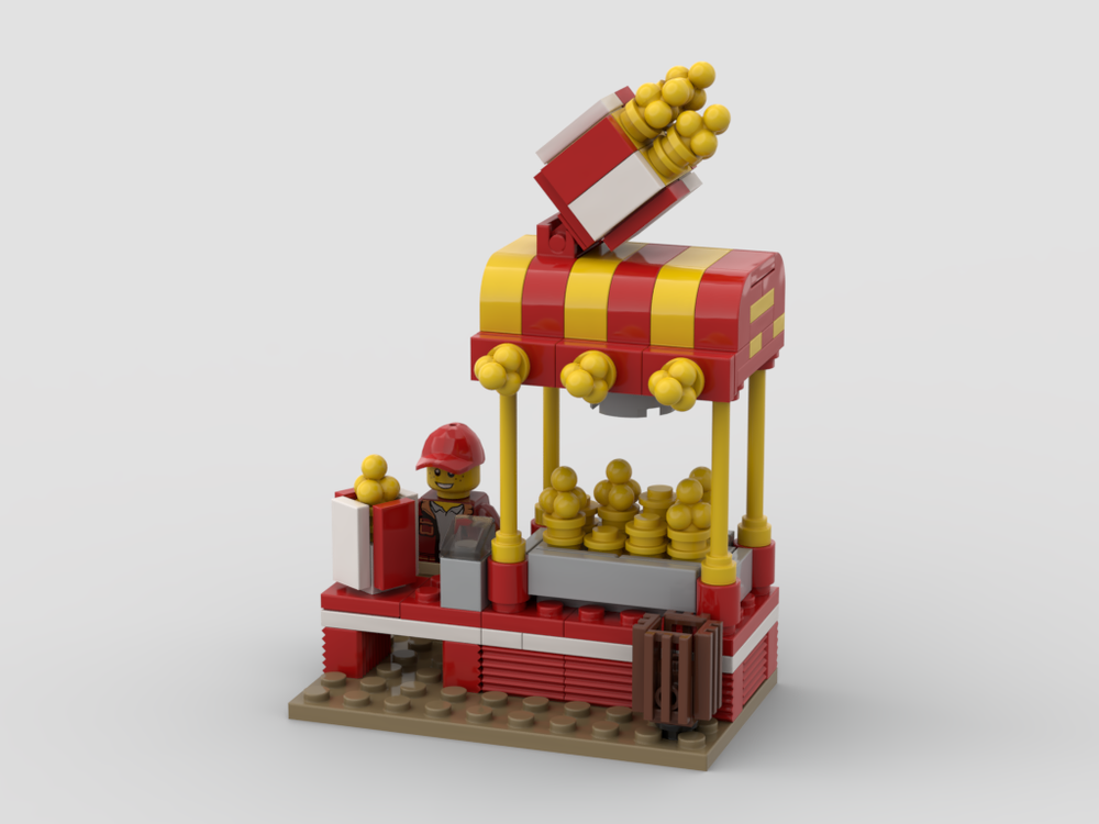 Lego Popcorn stand