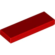 Tile 1 x 3 / Red