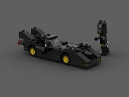 Retro 1989 Batmobile