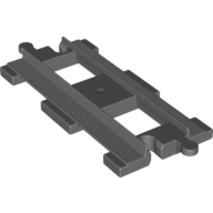 Lego Duplo Train Track 4 x 8 Straight / Dark Bluish Gray