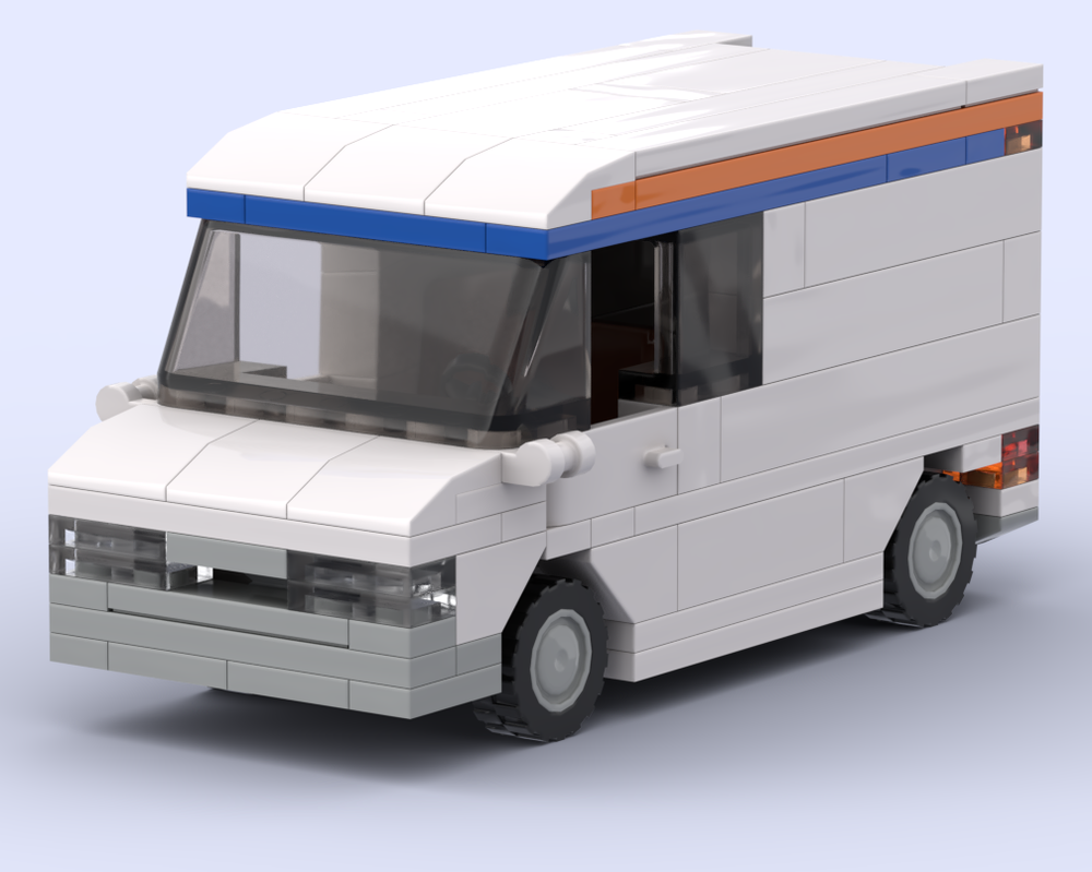 Lego Delivery Van
