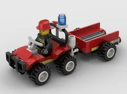 Utility Cart – Fire ATV 30361