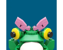 Crazy-Eyed Frog - with interchangeable hats