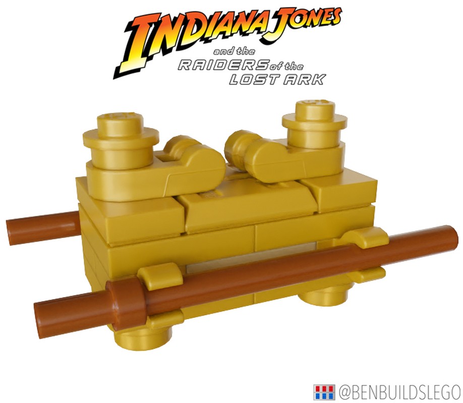 Lego Ark of the Covenant (minifigure scale)