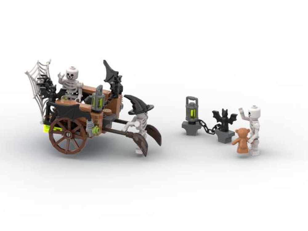 LEGO 40513 Spooky VIP Pumpkin & Cookie Cart