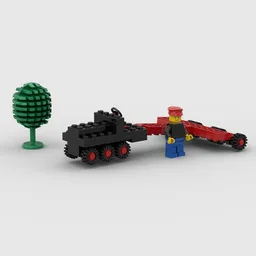 Tractor With Backhoe (1978)