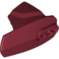 Lego Large Figure Limb Cover, Size 5, Armor with Ball Joint Socket / Dark Red