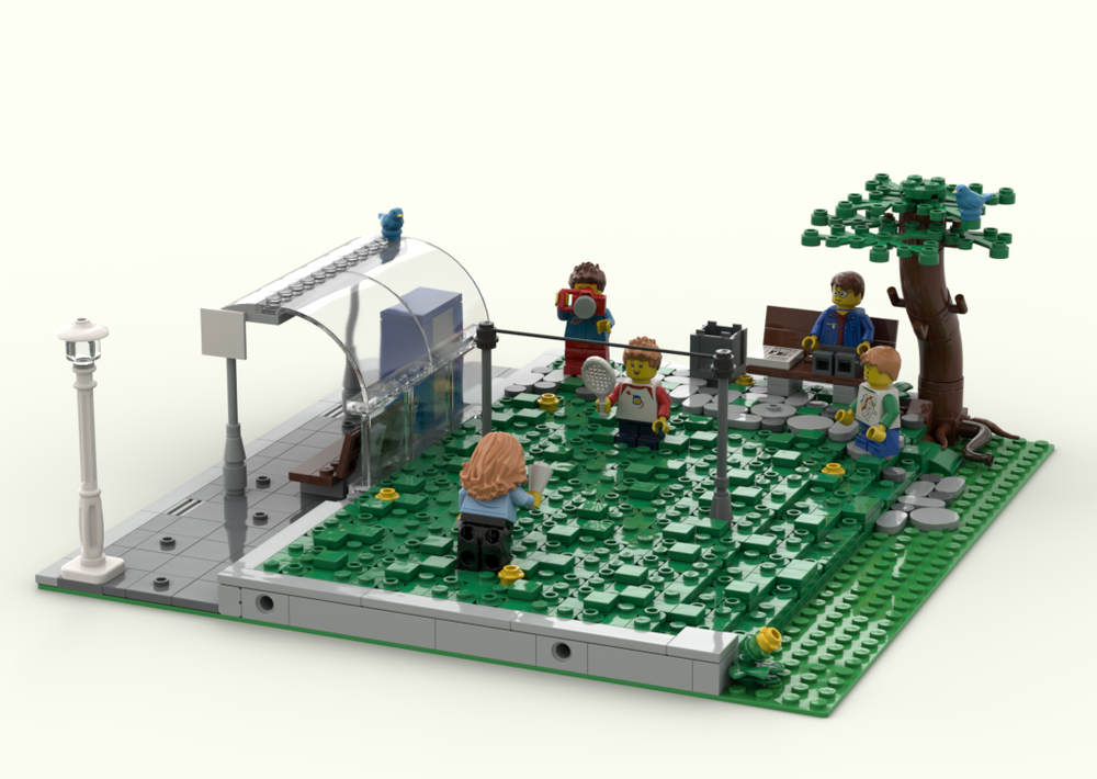 Lego Modular Lawn Game: Badminton