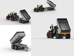 Tipper Trailer / Anhänger Mulde