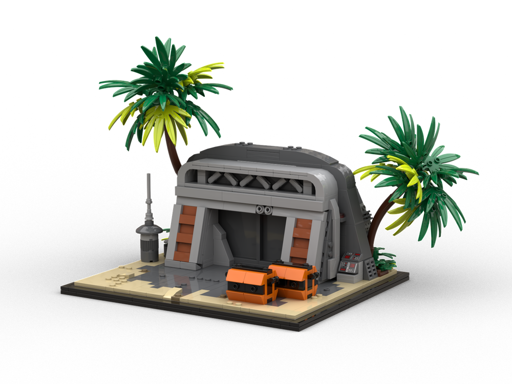 Lego Battle of Scarif' bunker