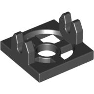 Lego Magnet Holder Tile 2 x 2 - Tall Arms with Deep Notch