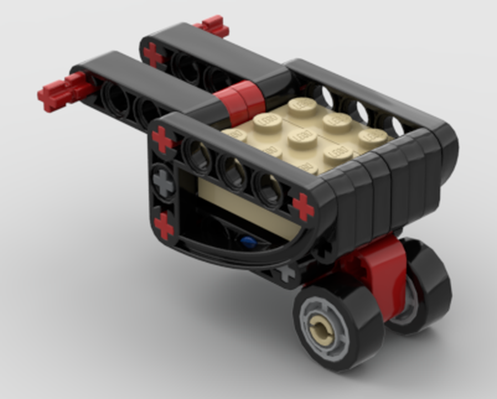 Lego Mini Wheelbarrow