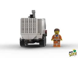 Schwing pump concrete trailer