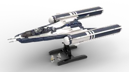 Y wing Starfighter (dark blue)