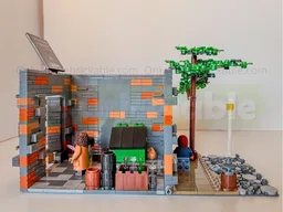 The Leaky Cauldron Brick Wall Addition