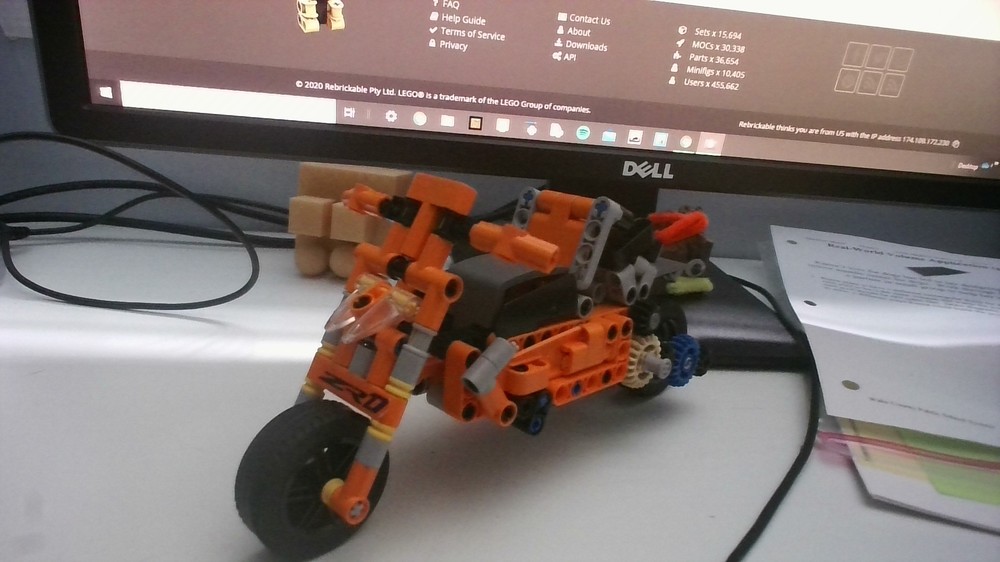 Lego 42093 MotorBike