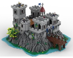 Medieval eagle castle