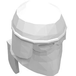 Helmet Snowtrooper, Backpack / White