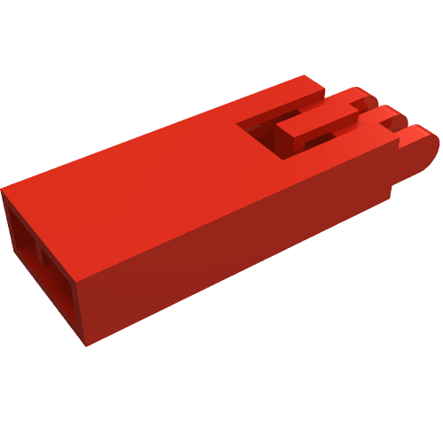 Lego Hook Slider - Arm Base with Three Finger Hinge