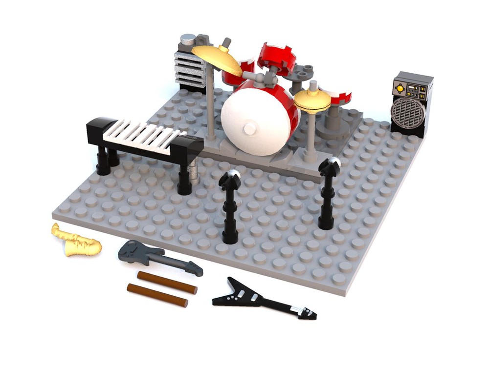 Lego Rock Stage