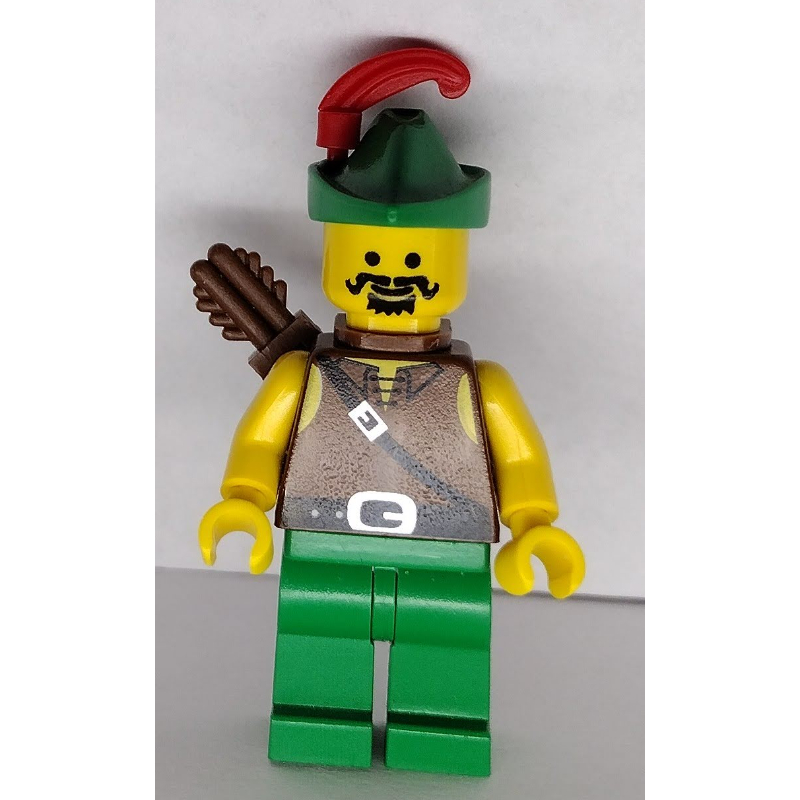 Lego Forestman Archer (Dark Forest) - Green Hat