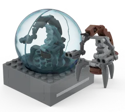 Droideka with Shield Generator Bubble