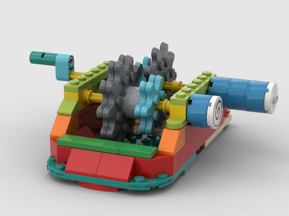 Lego 11019 Splat 2 speed gearbox