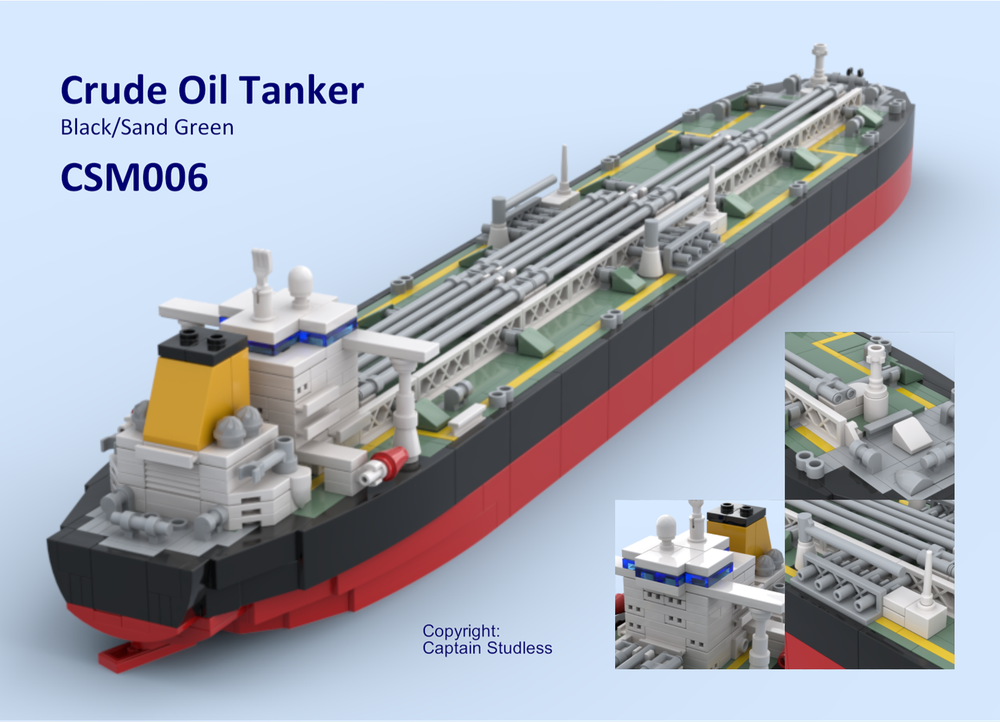 Lego Crude Oil Tanker - CSM006