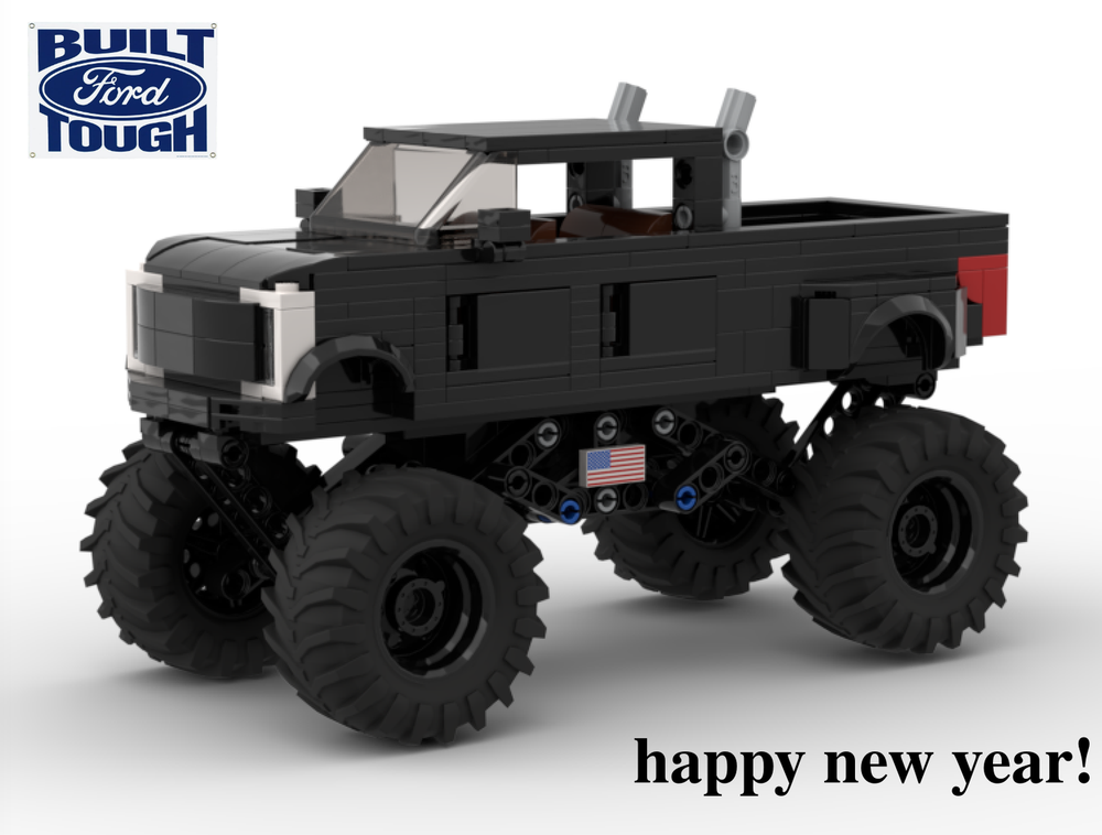 Lego 2019 ford f-450 monster truck "america"
