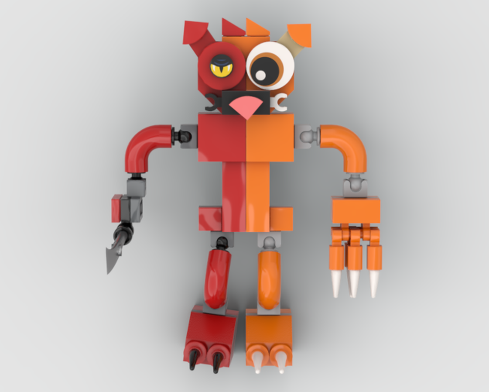 Lego cat mechonster