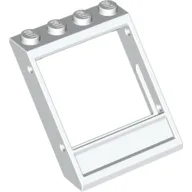 Window 4 x 4 x 3 Roof with Bottom Panel / White