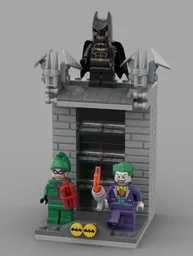 Bat-man vs Villains Display