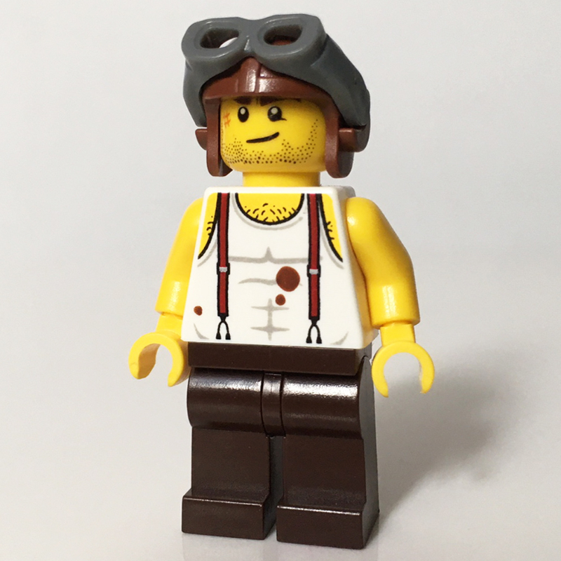 Lego Mac McCloud with Hat and Goggles