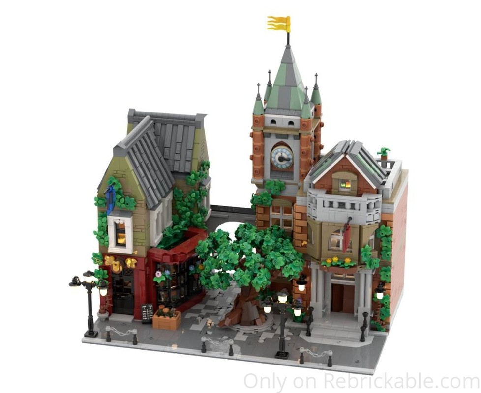 Lego Village Square